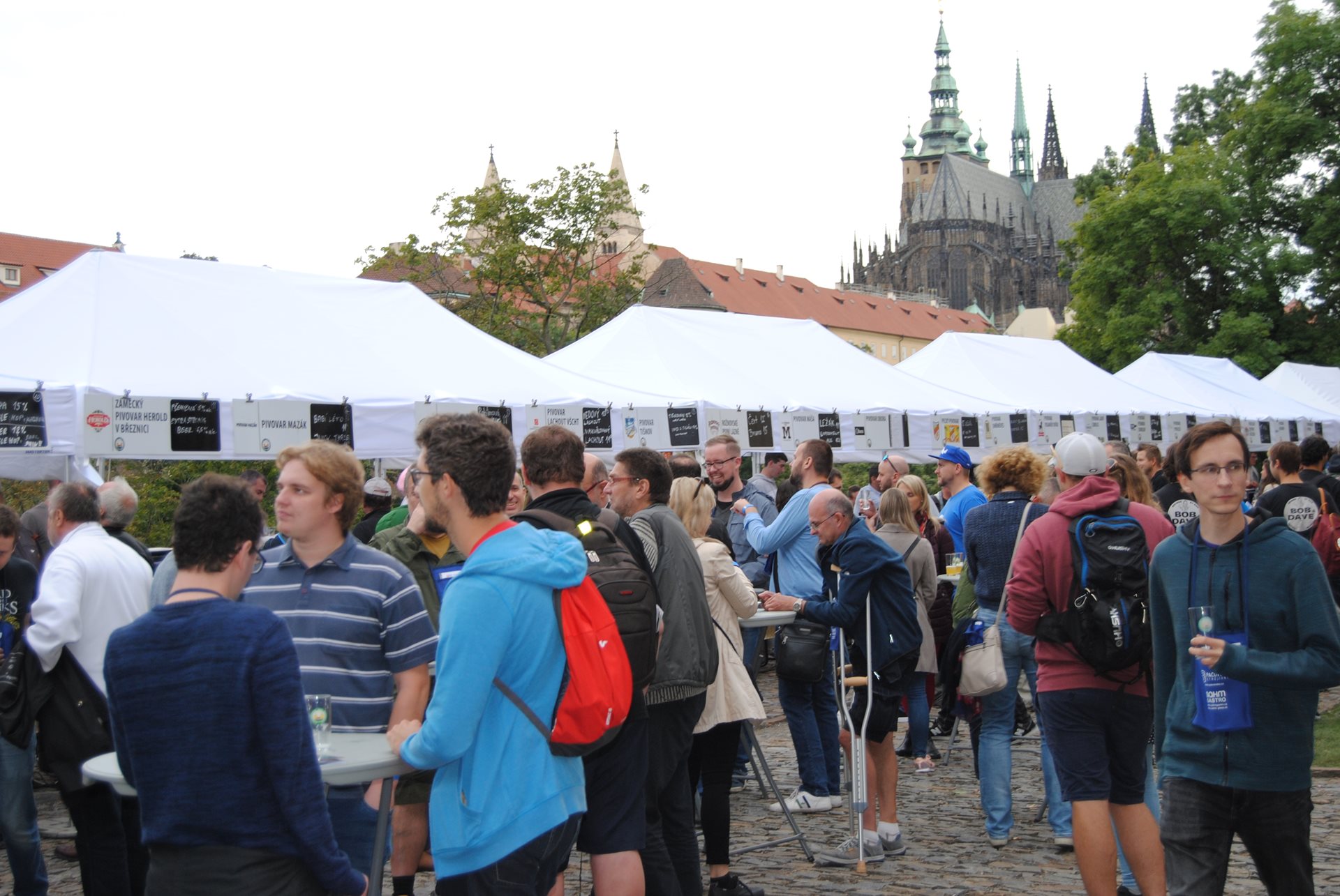 Festival minipivovarů na Pražském hradě