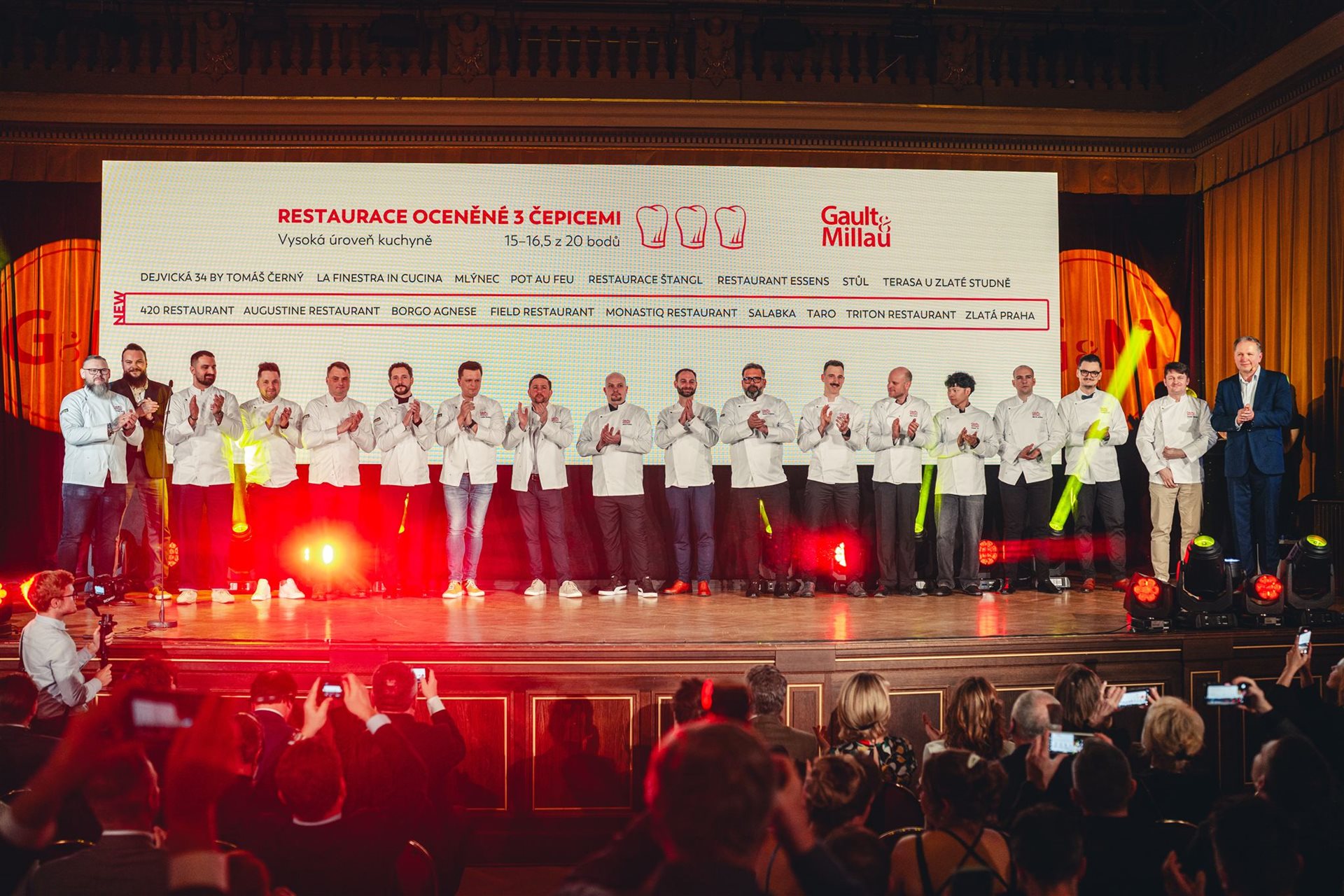 Mezinárodní gastronomický průvodce Gault&Millau podruhé hodnotil v Česku. „Čtyřčepicových“ restaurací přibylo